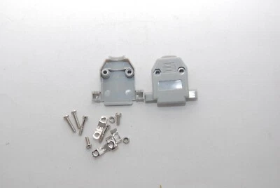 Cv15gy Lot 40 Pieces Shell for D-Sub Connector Gray 15 Pins Stock in Italy - Image 1 of 4