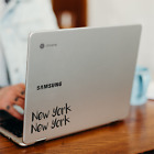 NEW YORK NEW YORK - Decal Sticker fits all Laptops HP, Dell, Microsoft, Samsung