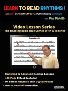 Pat Petrillo's Learn to Read Rhythms Better (DVD, 2011) Reading Boot Camp eBook - Picture 1 of 1