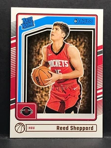 2024-25 PANINI DONRUSS RATED ROOKIE REED SHEPPARD RC #202 - Foto 1 di 2