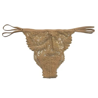 Tanga AERIE talla XL-XXL beige encaje nuevo con etiquetas Foto 1 de 4