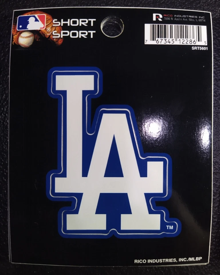 Rico Industries Short Sport MLB Baseball 4" Team Logo Decal CHOOSE YOUR TEAM - Image 1 of 1