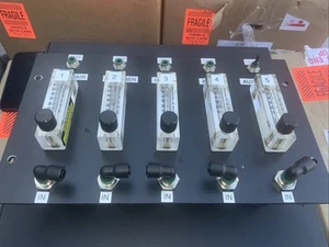 Panel Mount King Instrument scfh-air-stp-read top of float - Picture 1 of 7