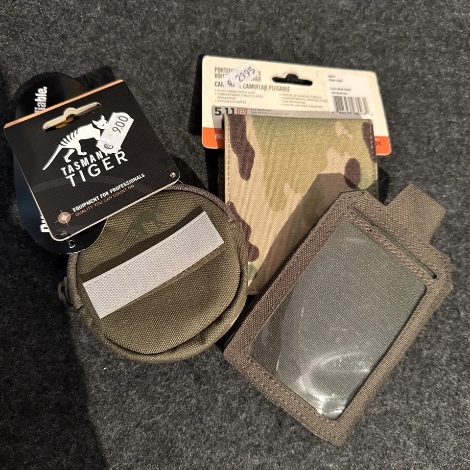 5.11 Tactical Wallet & Tasmanian Tiger Pouch € Task Force 2215 - Bild 1 von 4