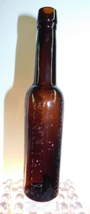 BURNET & Co LTD - Lovely Dark Amber GREAT SOUTHERN GOLDFIELDS bottle 1910's - Picture 1 of 3
