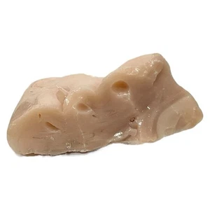 Peach Cream Layered Opaque Art Glass Cullet Slag Glass #5XL173 - Picture 1 of 6