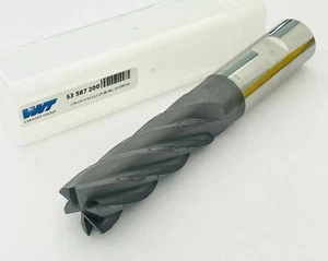 CERATIZIT WNT FRESA TERMINALE IN CARBURO SOLIDO Ф20 CCR-UNI.H-SA.20,0.30°Z6.HB.L127 DPX72S - Foto 1 di 5