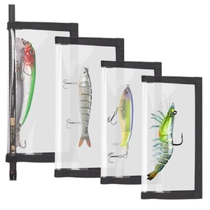 4 Pack Clear Fishing Bait Wraps Prevnet The Sharp Hook from Pets and Kids Dur... - Picture 1 of 6