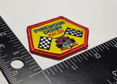 BSA PINEWOOD DERBY LOGO PATCH Iron On Sew On High Quality Patch  - Image 1 of 4