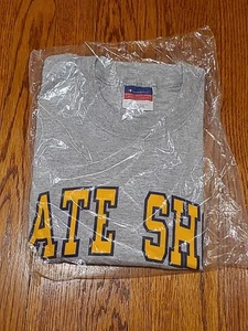 Late Night Show David Letterman Mens Vintage Champion T Shirt Large Gray - Picture 1 of 3