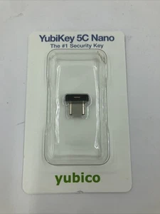 Yubico YubiKey 5C Nano Due Fattori Autore 2FA Chiave di Sicurezza USB-C FIDO2 - Foto 1 di 2