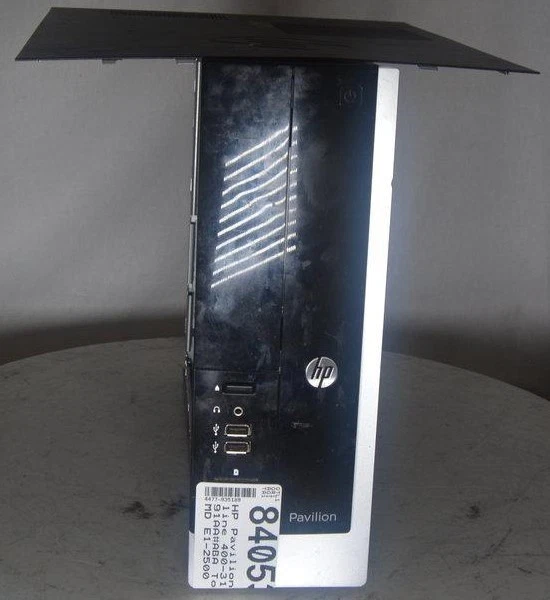 HP 400-314 G4A91AA#ABA Tower AMD E1-2500 APU 1.4GHz 4GB SEE NOTES - Image 1 of 4