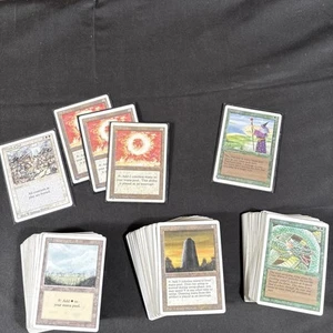 MTG MAGIC THE GATHERING SOL RING FASTBOND WRATH GOD LP REVISED LOT - Picture 1 of 18