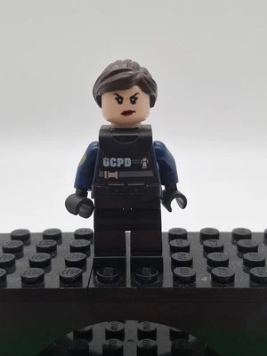 LEGO GCPD Oficial Mujer SWAT Minifigura SH416 Dos Caras Doble Demolición 70915 Foto 1 de 3
