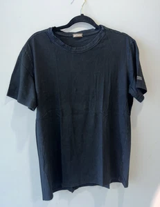 GALLIANO SCHWARZES KURZÄRMLIGES T-SHIRT MIT LOGOÄRMELN UND DETAIL Gr. XL - Bild 1 von 6