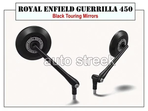 Espejo Touring Negro Original Para Royal Enfield Guerrilla 450 - Imagen 1 de 5