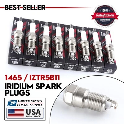 8 PCS Double Iridium Spark Plugs For CHEVROLET SUBURBAN 1500 2000-2014 V8-5.3L - Image 1 of 4