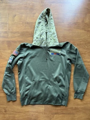 Sudadera con capucha Nike On Field Salute to Service New York Giants sudadera con capucha para hombre mediana Foto 1 de 4