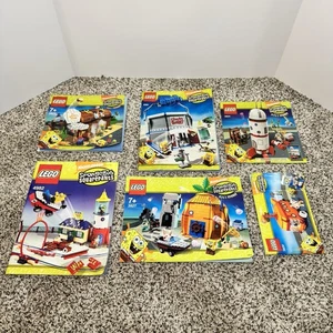 LEGO  SpongeBob Squarepants Instruction Manuals 4982 4981 3825 3827 3831 3833 - Picture 1 of 8