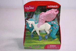 Schleich Bayala Majestic Sparkle Flower Pegasus Horse Unicorn New 70590 - Picture 1 of 8