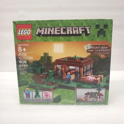 LEGO Minecraft The First Night 21115 open box - Image 1 of 4