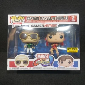 Funko POP! Games: Gamerverse -Captain Marvel Vs Chun-Li - Picture 1 of 9