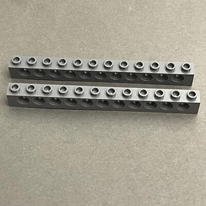 Lego 3895 Dark Gray Replacement Parts Pieces Lot of 2 - Picture 1 of 2