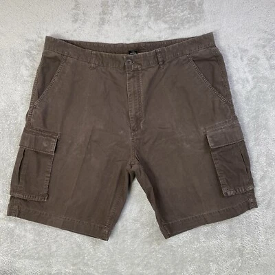 Pantalones Cortos BobTimberlake Hombres Marrón Talla 40 Carga Utilidad 100% Algodón Exterior Informal Foto 1 de 4