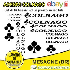 Sticker Adesivi colnago Bici tuning e-bike decalcomanie ciclismo VARI COLORI