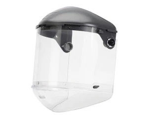 Fibre-Metal HONEYWELL FM4400DCCLC DUAL CROWN FACE SHIELD CLEAR CHIN GUARD (HR) - Picture 1 of 7