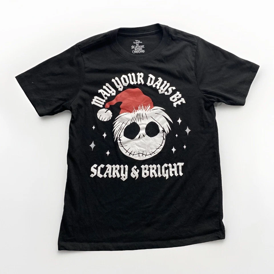 Camiseta Pesadilla antes de Navidad niños Jack Skellington gráfica talla L (10-12) Foto 1 de 4