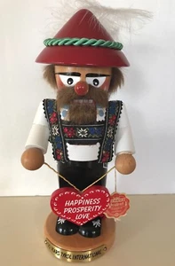 ❤️STEINBACH NUTCRACKER ~ 30 YRS TYROL INT'L ~ 11.5" ~ SIGNED ~ LT ED 264/1000❤️ - Picture 1 of 1