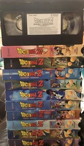 Vintage Dragon Ball Z VHS Kassetten Majin Blu Fusion World Tournament Lot (11) - Bild 1 von 4