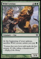 Wild Leotau X4 EX/NM Conflux MTG Magic Cards Green Common