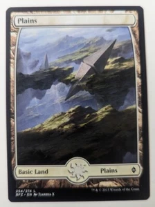 Plains, Battle for Zendikar 254/274, Full Art Land, Magic The Gathering, MTG - Picture 1 of 2