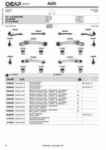 KIT BRACCI AVANTRENO ANT. FOR AUDI A6 (4G2-C7)-AVANT (4G5-C7)-ALLROAD (4GH) - Picture 1 of 1