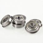 10pcs Double Metal Shielded Flanged Ball Bearing  Roller Blade Skates