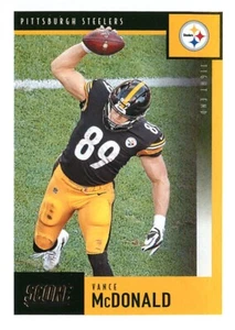 Vance McDonald 2020 Panini Score Football Base Card #75 Pittsburgh Steelers TE - Picture 1 of 2