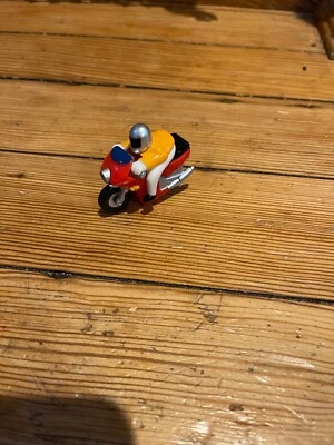 mini Motas Speedy Motorcycle pull back toy European 1.25 inches long - Image 1 of 2