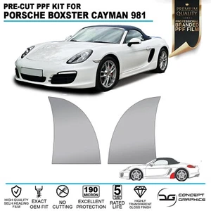 Kit pellicola protezione vernice PPF protezione pietra arco posteriore per Porsche Boxster 981 - Foto 1 di 4