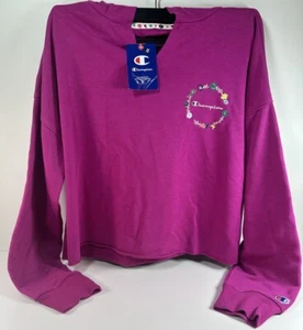 Champion Women's Campus French Terry Hoodie Blue Size Small - Picture 1 of 16