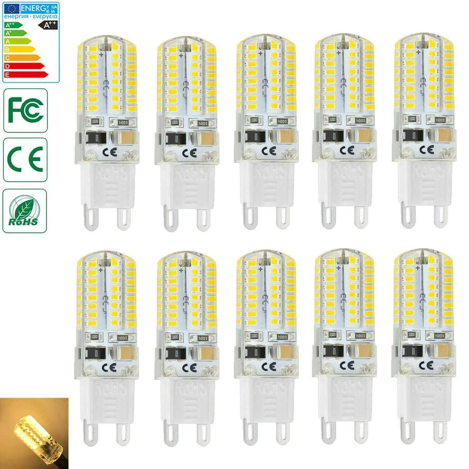 10X G9 LED Bulb Warm White 5W 220V Capsule light Corn bulb Replace Halogen lamp - Image 1 of 4