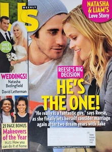 REESE WITHERSPOON & JAKE GYLLENHAAL April 2009 US Magazine NATASHA BEDINGFIELD - Picture 1 of 1