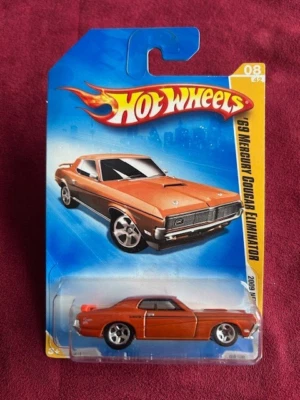 HOT WHEELS 2009 NEW MODELS ~ 1969 MERCURY COUGAR ELIMINATOR ~ MOC! - Image 1 of 2
