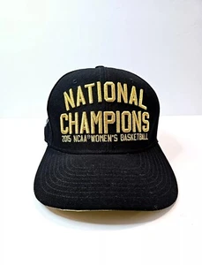 Nike Team National Champions 2015 Official Locker Room NBA Snapback Black Hat  - Picture 1 of 10
