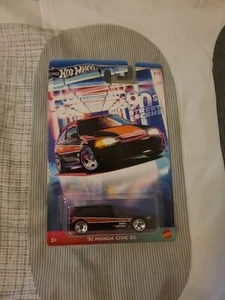 Honda Civic EG negro 5/5 Hot Wheels 90s Street Scene 1992 - Imagen 1 de 2