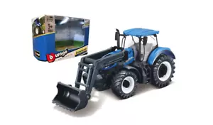Bburago BB1831632 New Holland T7.315 Tractor Front Loader Agriculture 1:32 Scale - Picture 1 of 1