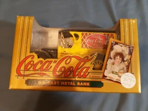 Vintage Coca-Cola Die-Cast Metal Bank 1993 Diecast 9432 ERTL New - Picture 1 of 4