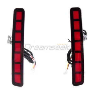 LED Rear Bumper Tail Light for Scion tC 14-16 Toyota Prius V 12-17 Brake Turning - Picture 1 of 4