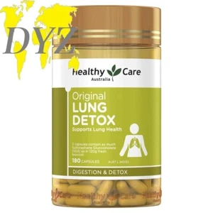 Healthy Care Original Lung Detox (180 Capsules) - Picture 1 of 3